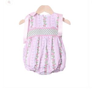 Smocked Flamingo NWT newborn bubble